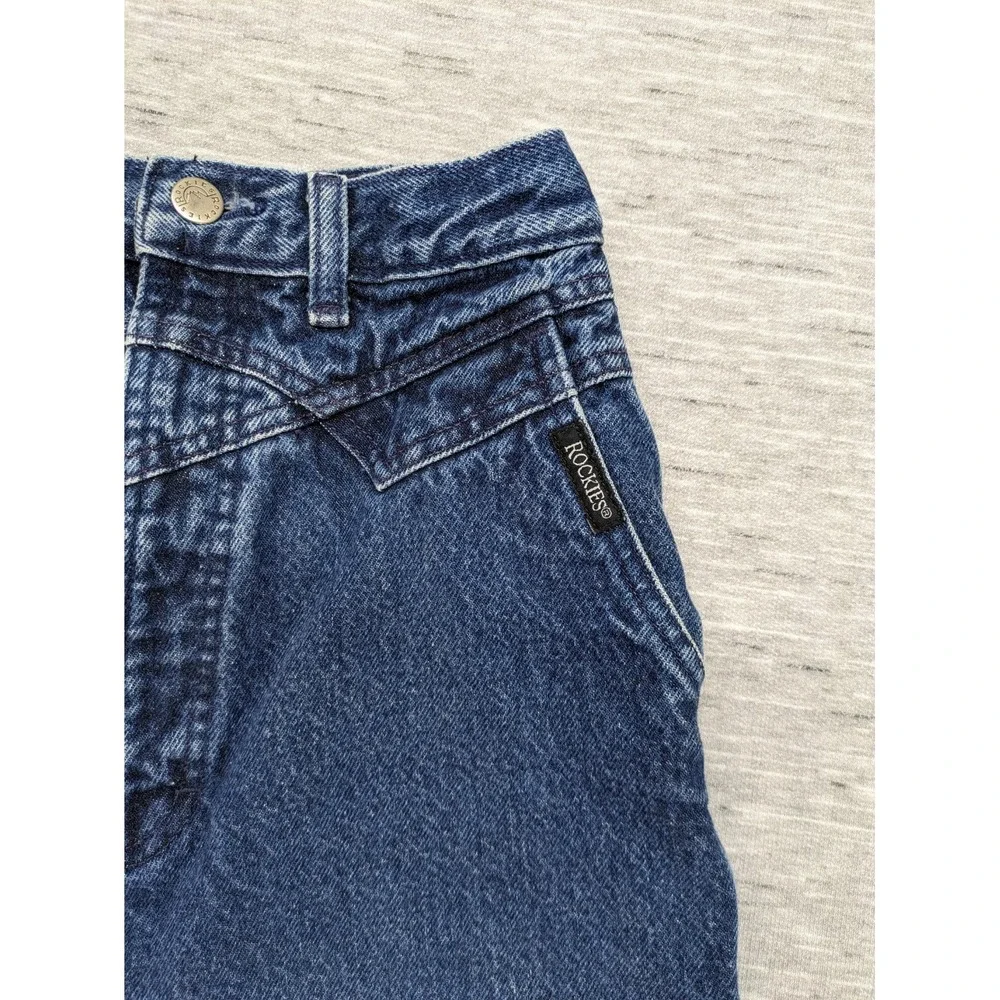 Rockies Women's High Rise Blue Jeans - Picture 8 of 14